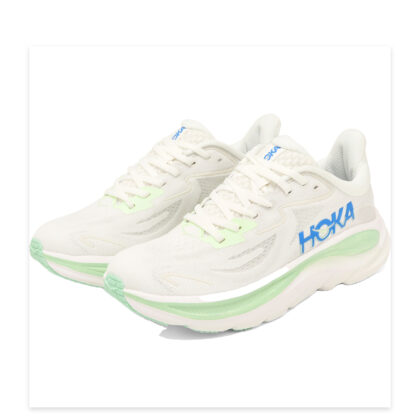 HOKA Clifton 10 Blanc / Vert
