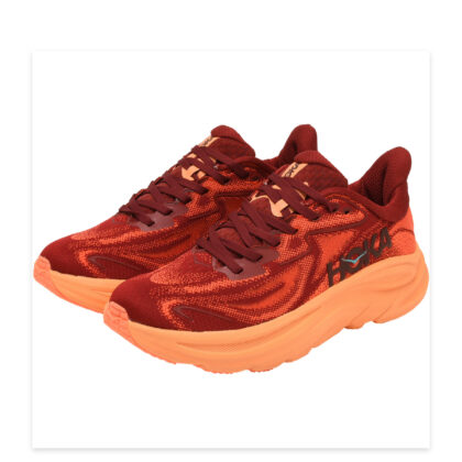 HOKA Clifton 10 Orange / Rouge